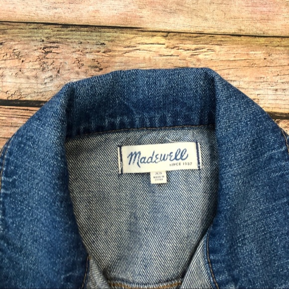 Madewell The Jean Jacket in Pinter Wash - Picture 3 of 6